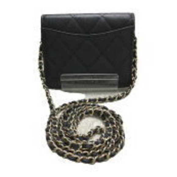 Chanel Leather Matelasse Chain Wallet - Picture 2 of 5